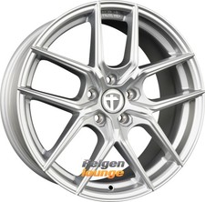 4x TOMASON TN30 Silver 7x17 ET40 5x100 Alufelgen 17 Zoll
