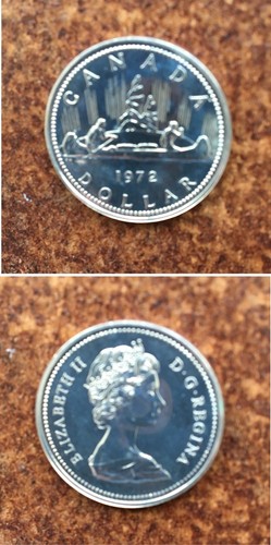 Kanada silberdollar 1972 - silberdollar,