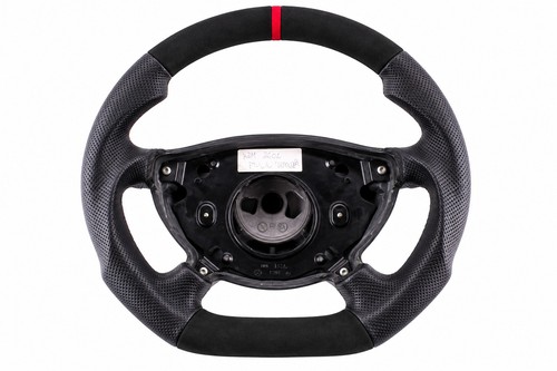 Lenkrad leder mit - mit, alcantara