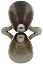 🖤 Stilvoller N.E. From Sterling Silber Ring Dänemark Design Schmuck - 4,26g