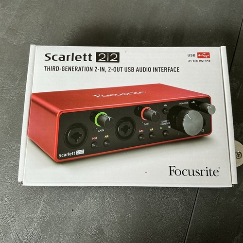 Focusrite scarlett 2i2 - 2i2, [3rd