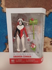 DC COLLECTIBLES Holliday Harley Quinn Action Figure, Amanda Conner