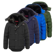 Höhenhorn Bergoo Kinder Winter Jacke Jungen Quilted Steppjacke Gefüttert