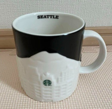 Seattle USA Starbucks Kaffeebecher Tasse 16oz Relief 3D Collector Series Neu ...