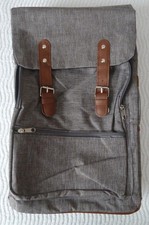 Damen Rucksack - grau/pflaume