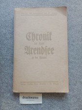 Chronik der Stadt Arendsee in