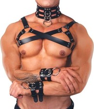 Herren Punk Body Brust Harness