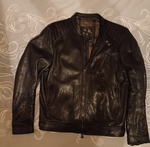 Belstaff lederjacke 54 - lederjacke, gr.