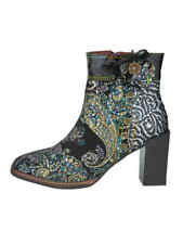 LAURA VITA Schuhe Stiefeletten Boots Reißverschluss Leder France 39 40 42