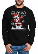 Sweatshirt Herren Weihnachten Dabbing Santa Weihnachtsmann Dab Motiv lustig