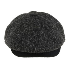 Tweed Schiebermütze für
