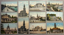 AK Dresden Lot Altstadt 11 Karten, 1907 - ca. 1912