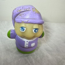 Glo Friends Glühwurm 1986 Vintage Playskool Glo Worm leuchtet im Dunkeln