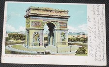 Paris - Arc de Triomphe de l*etoile - Postkarte AK 1900