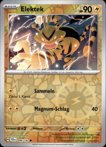 Pokemon 046 142 elektek - 046/142,