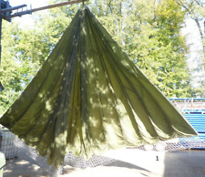 1x Lastenfallschirm Fallschirm Sonnenschirm Sonnensegel ca. 10m  ex Bundeswehr
