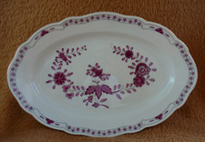 Hutschenreuther Servierplatte - Maria Theresia / Linderhof - DM: 35,0 x 23,0 cm