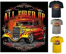 T-Shirt HotRod V8 Rockabilly US-Car Retro 50s Kustom Vintage Old School *1040