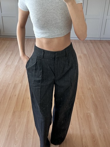 Amisu stoffhose nadelstreifen - stoffhose,