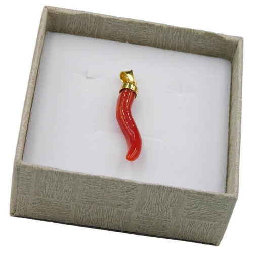 Koralle anhänger gold - gold, 18k