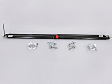 Unimatic Dämpferpaar 500N mit Halterungen – 1x mit Sperre, 1x ohne, 75 cm