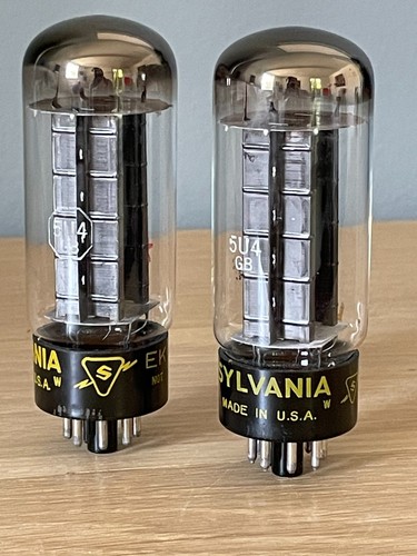 One single sylvania 5u4g - -,