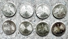 2 X 4  Münzen 10 DM Olympia 1972 München