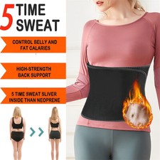 Black Workout Waist Trainer -