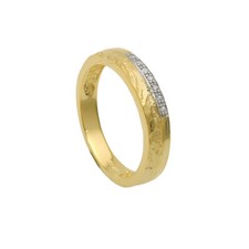 Echt gold 333 bicolor ring - echt,