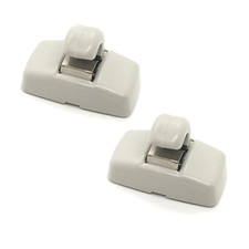 2 Halter Sonnenblende passend Für VW Lupo Golf 4 EOS Passat Polo T5  Grau