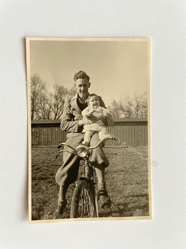Orig foto 1940 fahrrad - foto,