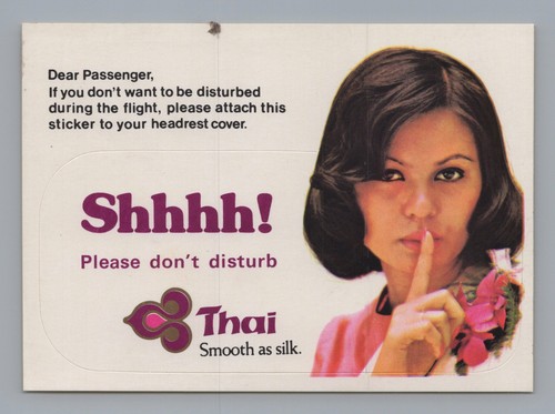 Thai airways airline aufkleber - airways,