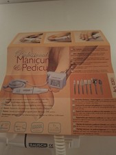 Bausch Maniküre-Pediküre Set, Elektrische Nagelfeile