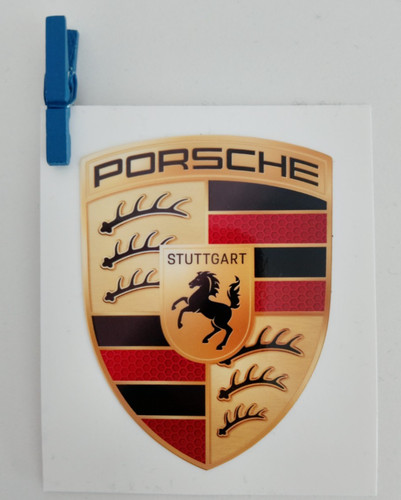 Porsche aufkleber wappen - aufkleber,