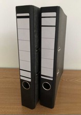 2x  Ordner,  Aktenordner,  Büroordner,  A4 in 50 mm , NEUwertig