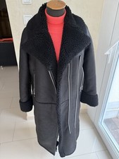 ZARA ZW DOUBLEFACE WINTERMANTEL OVERSIZE BLACK XS/S(38)