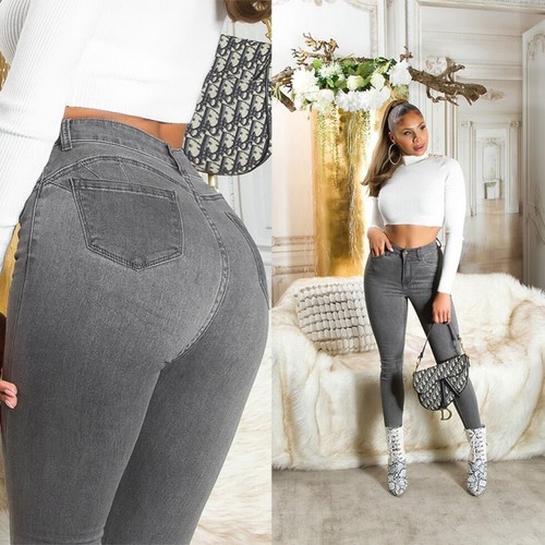 Neu high waist skinny jeans - neu,