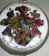 Studentika. Burschenschaft Germania Gießen (DB). Bierkrug. 1903