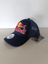 Red Bull Snapback Trucker Cap Retro Navy