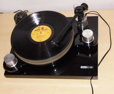 Block Audio PS-100+ Plattenspieler, schwarz im schönem  modernen Design