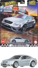 1:64 Hot Wheels Boulevard 2008 Mercedes Benz CLK 63 AMG Black Series