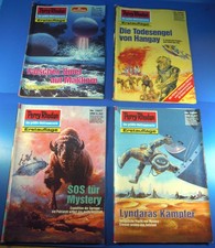 4 Hefte der größten Science Fiction Romanreihe "Perry Rhodan" 1657-1660