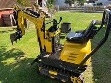 BAMATO Minibagger MIB-600 inkl. Zubehörset Kettenbagger  8,8 kN