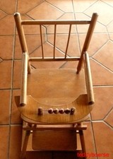 alter Puppenhochstuhl  für