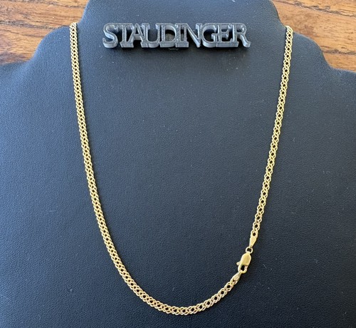 18k goldkette halskette 18 - ,