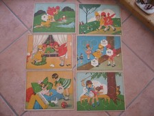 Puzzle, alte Puzzle, 6-eckige