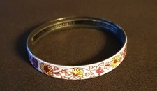 Armreif Michaela Frey signiert Damenarmband Wiener Email Manufaktur Made in Aust