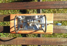 Zettelbox Zettelkasten Holz Notizzettel Halter 15x7x9cm Holz/Metall Upgecycelt