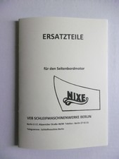 Ddr bootsmotor nixe - bootsmotor,
