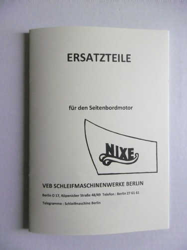 Ddr bootsmotor nixe - ddr,